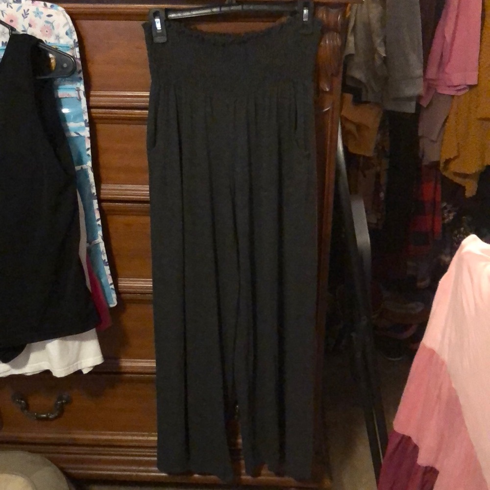 ZENANA DARK GREY DRESS PANTS
